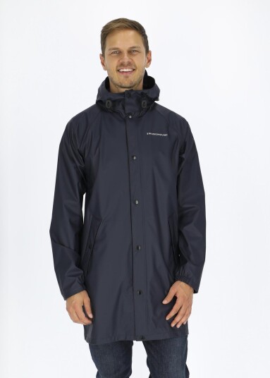 Swedemount Koster Long Coat Dk. Navy S Regnjakker Swedemount Koster Long Coat Dk. Navy S Regnjakker