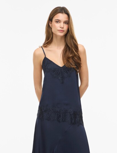 Vila Vilea Strap Top Navy 34 Vila Vilea Strap Top Navy 34