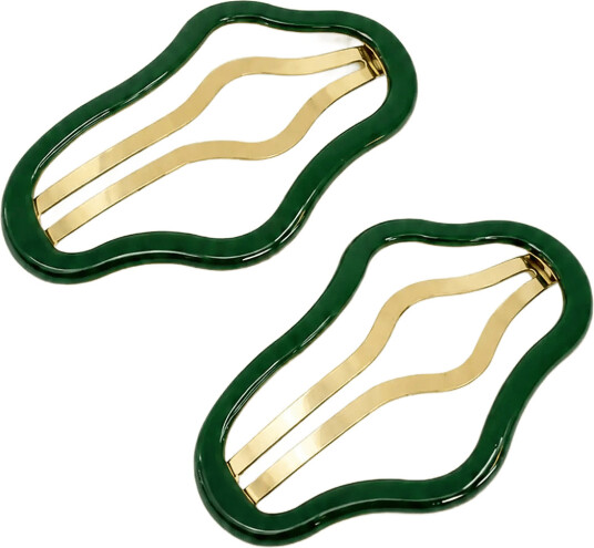 Pipol"s Bazaar Snap-Snap Green 2Pcs Green ONE SIZE Pipol"s Bazaar Snap-Snap Green 2Pcs Green ONE SIZE