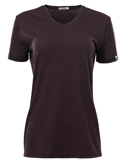 Aclima Lightwool 180 Loose Fit Tee W's Chocolate Plum M Aclima Lightwool 180 Loose Fit Tee W's Chocolate Plum M