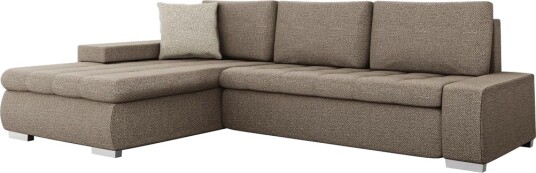 Cerys Sofa med Divan 3 seter   Brun/Beige