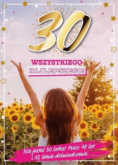 Kort Bursdag 30