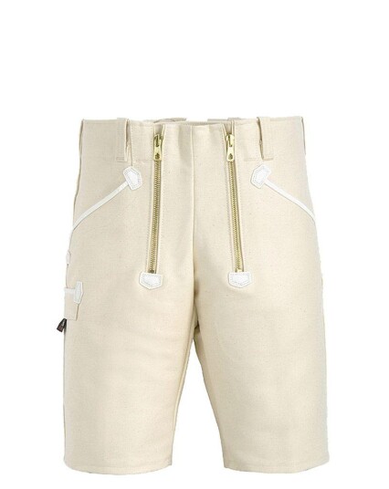 FHB Jochen Moleskin Naver Shorts Hvit