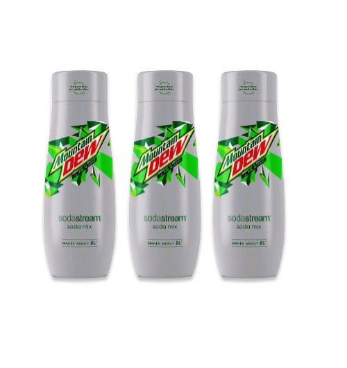 SodaStream Mountain Dew Diet 3 stk Pakke SodaStream Mountain Dew Diet 3 stk Pakke