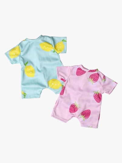 Lillan & Friends Pysjamas 2 Pakk 36 41 cm Lillan & Friends Pysjamas 2 Pakk 36 41 cm