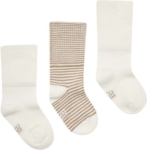 Hust&Claire bambus Hust and Claire Fosu 3 Pack sokker i bambus Ivory