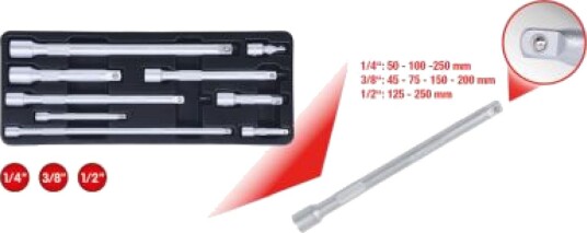 Ks Tools Forlengelsesstang i Kromvanadiumstål - 1,22 kg Enkel Enhet Håndverktøy