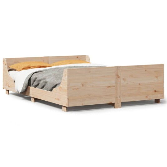  Sengeramme uten madrass 160x200 cm heltre furu 8721102946653
