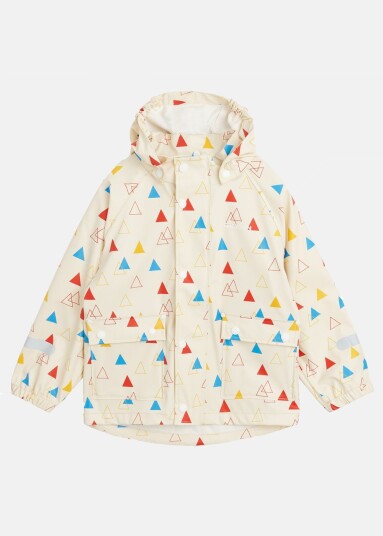 Tretorn Kids Wings Printed Rain Coat 006/Antique White 134/140 Vårjackor Tretorn Kids Wings Printed Rain Coat 006/Antique White 134/140 Vårjackor