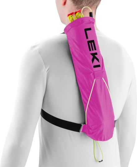 Leki Trail Running Quiver Neonpink-black