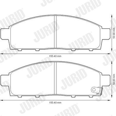 Bremseklosser JURID 572574J Bremseklosser JURID 572574J