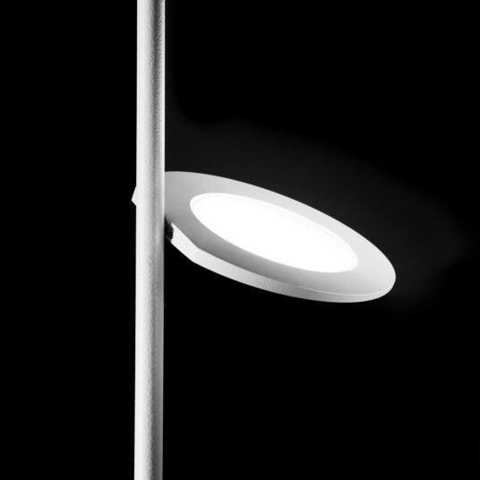 Stilnovo Kimia LED gulvlampe svart høyde 190 cm Stue 190.7 Svart