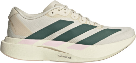 Adidas Women"s Adizero Evo Sl Woven Wonder White / Collegiate Green / Clear Pink 36 ⅔