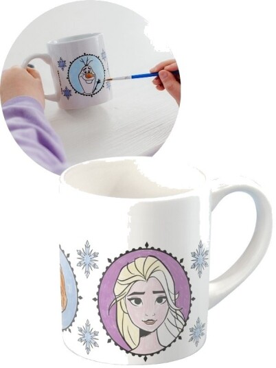 Disney Frozen Hobbysett Mal Din Egen Kopp