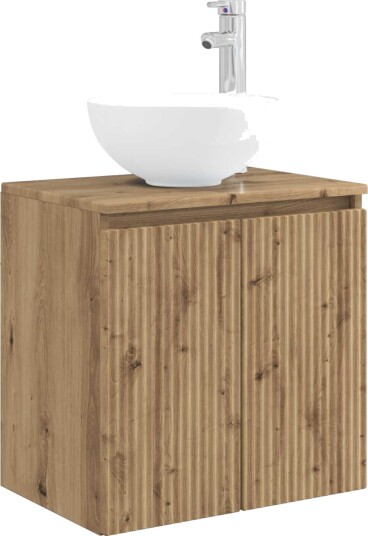  Vegghengt vaskeservant Artisan eik 49,5 x 41 x 64,5 cm