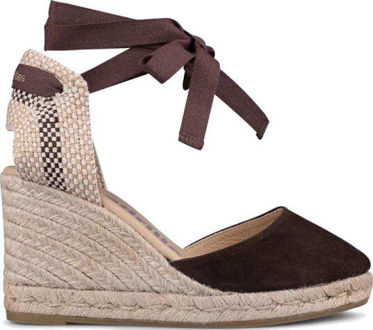 Espadrilles, Dame, Sko, Brun, 37 EU,