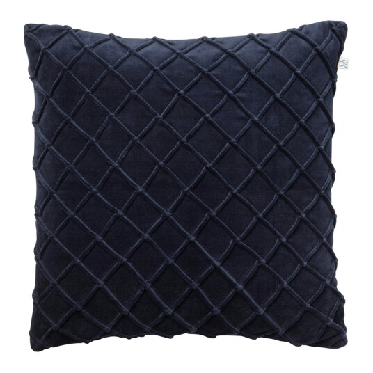 Chhatwal & Jonsson Deva Velvet Putetrekk 60x60 cm Navy