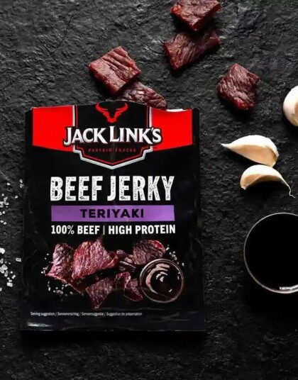 Jack Link"s Protein Snacks Beef Jerky Teriyaki 25 g Jack Link"s Protein Snacks Beef Jerky Teriyaki 25 g