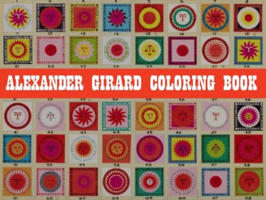 Alexander Girard Coloring Book Alexander Girard Coloring Book