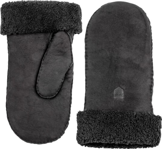 Hestra Sheepskin Mitt Svart 8 Hestra Sheepskin Mitt Svart 8