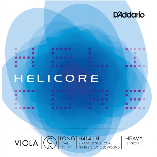 D'Addario H414lh Viola String Helicore C-Tungsten/Sølv 14.6 D'Addario H414lh Viola String Helicore C-Tungsten/Sølv 14.6