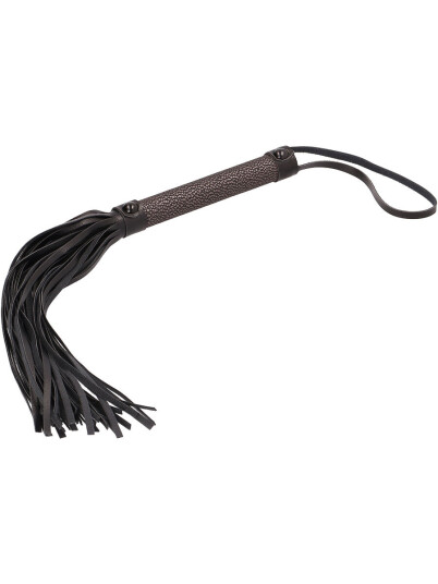 Shots Toys - Ouch! Ouch!: Elegant Flogger, titangrå