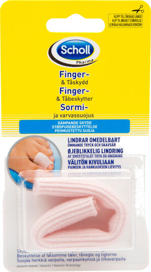 Scholl Pharma finger- og tåbeskytter, 1 stk. Scholl Pharma finger- og tåbeskytter, 1 stk.
