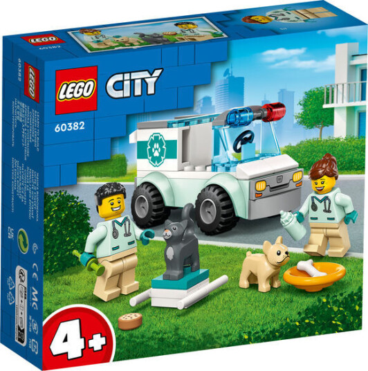 Dyrelegebil LEGO City 4+