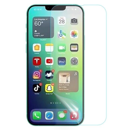 INCOVER iPhone 14 Plus / 13 Pro Max Skjermbeskytter - Gjennomsiktig