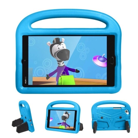 INCOVER Huawei MediaPad M3 - T8 Barne Deksel - Sparrow Kickstand Deksel - Blå