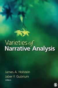 Varieties Of Narrative Analysis