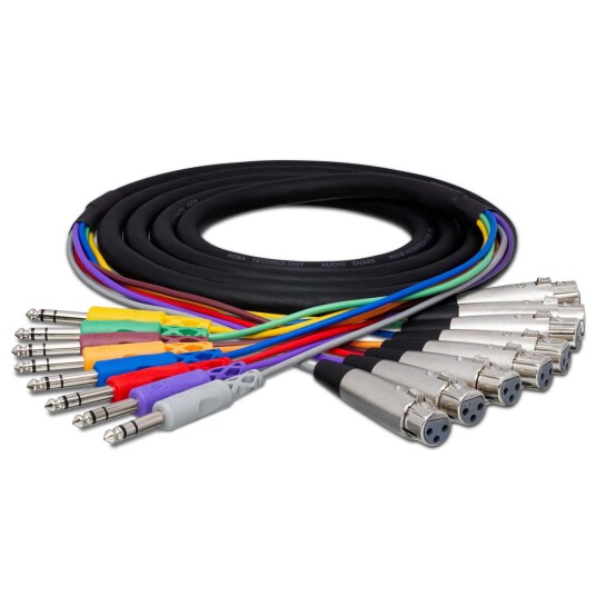 Hosa Cab X 8 Bal Jack Til Xlr Hun 2 M Hosa Cab X 8 Bal Jack Til Xlr Hun 2 M
