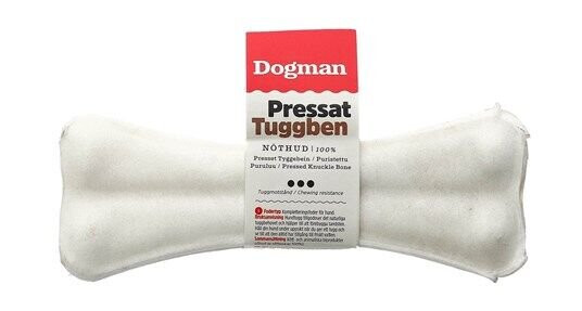 Dogman Tyggebein Pressat Vit 12.5Cm Dogman Tyggebein Pressat Vit 12.5Cm