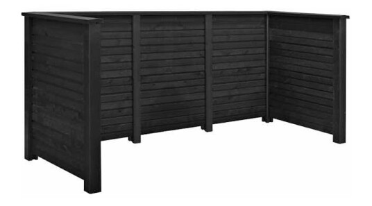 Renovasjonsskjul Klink Profil PLUS 294 x 108 cm PEFC Renovasjonsskjul Klink Profil PLUS 294 x 108 cm PEFC