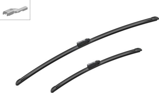 Bosch Aerotwin Flatblade Viskerblade Sæt A027s Bosch Aerotwin Flatblade Viskerblade Sæt A027s