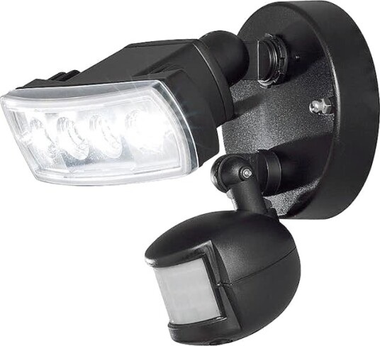Vegglampe Gnosjö Konstsmide Prato 4x1W LED Bevegelsessensor