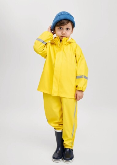 Reima Raincoat Lampi Yellow 86