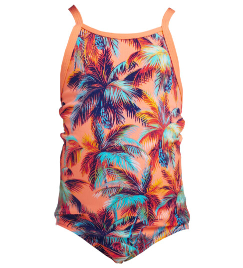 Funkita Badedrakt Trykt One stk. UV50+ Sand Storm 86 Badetøy Flerfarget Oransje