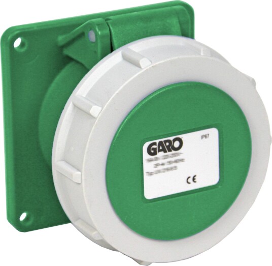 Garo Uiv 316-10 S Paneluttak IP67, 4-Polet, 16 A Grønn, 10 H