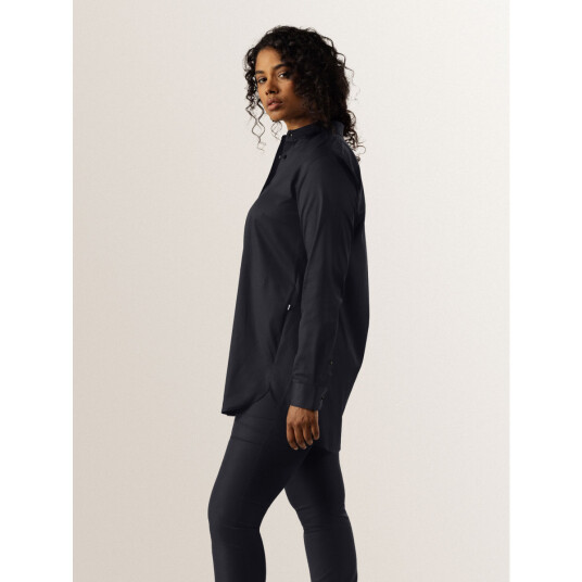 Le Nouveau Chef Bluse for damer Louise; Størrelse 5XL; Svart
