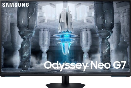 Samsung Odyssey Neo G7 43" 4K Gaming Monitor med 144Hz og 1ms Responstid