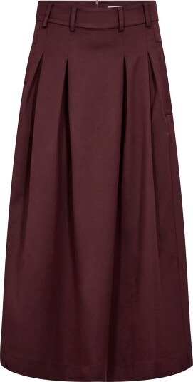 Co" Couture Terrycc Pleat Skirt WINE RED M