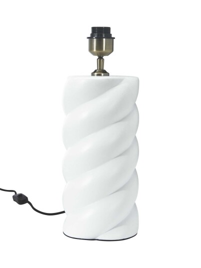 PR Home Spin lampefot Hvit 41 cm Hvit PR Home Spin lampefot Hvit 41 cm Hvit