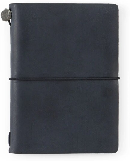 Traveler'S Company Notebook Starter Set Passport Size Black