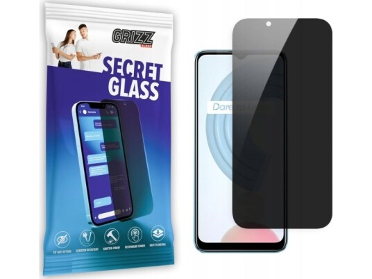 Grizzglass Grizzglass Secretglass Realme C21 Personvernglass