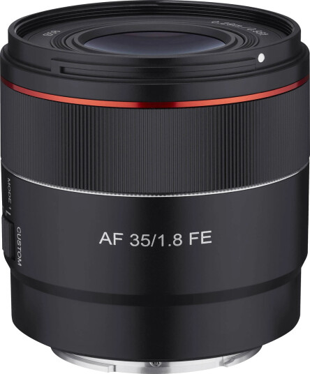 Samyang 35mm F1.8 FE Vidvinkelobjektiv for Sony E-Mount Samyang 35mm F1.8 FE Vidvinkelobjektiv for Sony E-Mount