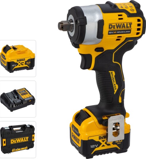 DeWalt Muttertrekker DCF901P2-QW 12 v Med Batteri, 340 nm