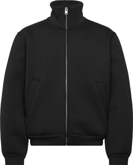 Weekday Bonded Scuba Jacket - Black - S Weekday Bonded Scuba Jacket - Black - S