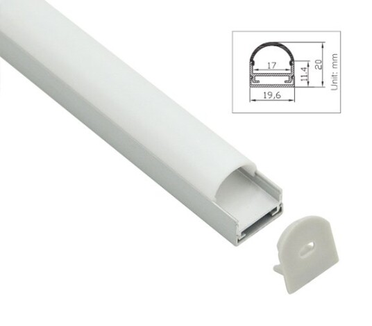 Dino Rund 16 Aluprofil 2m U