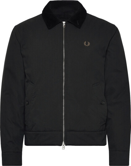 Fred Perry Cotton Caban Jacket Black XL